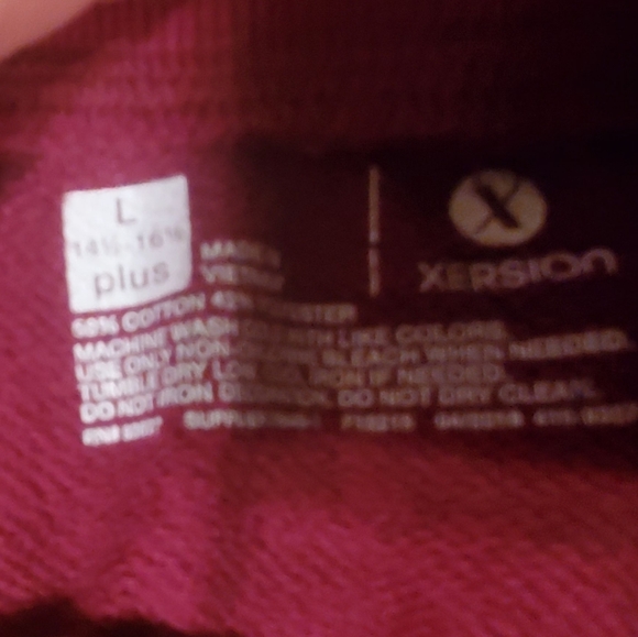 Xersion 14 1/2 plus joggers, Mudd 14 tee - Picture 3 of 4